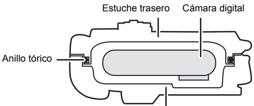 PANASONIC DMWMCFT5PP - ■ Cómo el anillo tórico mantiene lo impermeable del estuche - 1