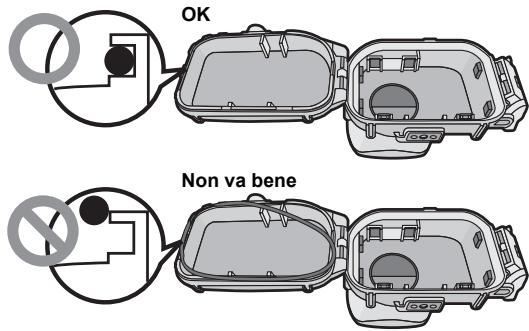 PANASONIC DMWMCTZ35E - Inserire l'O-ring in maniera uniforme nell'apposito alloggiamento. - 1