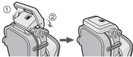 PANASONIC DMWMCTZ40PP - Close the buckle. - 1
