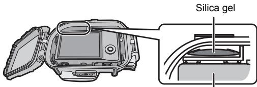 PANASONIC DMWMCTZ40PP - Inserire il silica gel (in dotazione). - 1