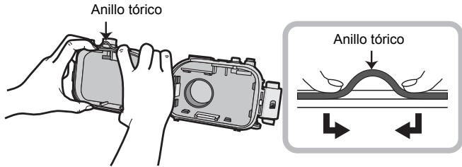PANASONIC DMWMCTZ40PP - Afloje el anillo tórico con sus dedos para quitarlo. - 1
