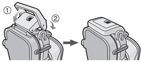 PANASONIC DMWMCTZ40PP - Close the buckle. - 1