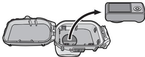 PANASONIC DMWMCTZ40PP - Saque el agua con un trapo seco que noonga cristales de sal pegados en el y, bajo,seo enteramente el estuche. - 1