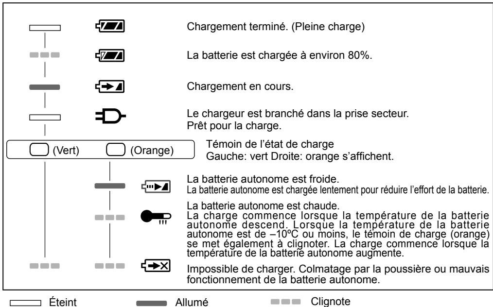 PANASONIC EY-7420 - INDICATION DU VOYANT - 1
