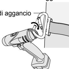 PANASONIC EY-7420 - Utilizzando I'anello di aggancio - 2
