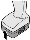 PANASONIC EY-7420 - Attaching or Removing Battery Pack - 1
