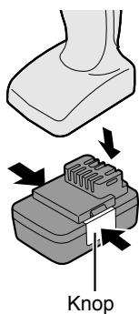 PANASONIC EY-7420 - Bevestigen en verwijderen van de accu - 2