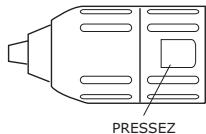 PANASONIC EY-7549 - Utilisation du mandrin de foret sans clé (EY9X003E) - 7