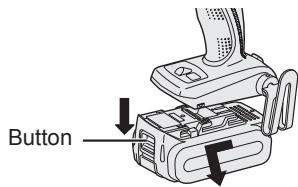 PANASONIC EY-7549 - Attaching or Removing Battery Pack - 2