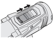PANASONIC EY-7549 - Sélectionner la position « Percussion » avec le sélecteur de mode. - 1