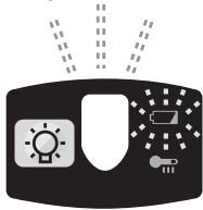 PANASONIC EY-7549 - Luz de advertencia de batería baja - 4