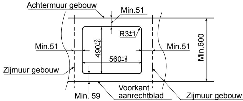 PANASONIC KY-B84BXBXD - Bijbehorende maattekeningen voor maatkeukens - 5