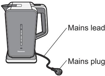 PANASONIC NC-DK1BXE - WARNING - 2