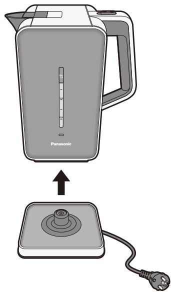 PANASONIC NC-DK1WXE - Remove from the power base and pour. - 1