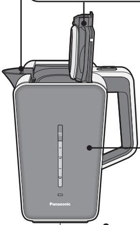 PANASONIC NC-DK1WXE - Couvercle - 1