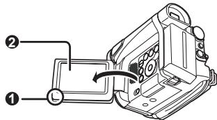 PANASONIC PVGS16 - Inserting a Card - 1