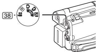 PANASONIC PVGS16 - Set the Mode Dial 38 to Tape Recording Mode. - 1