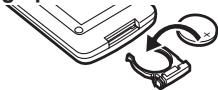 PANASONIC PVGS16 - Inserting the Button-type Battery - 2
