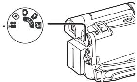 PANASONIC PVGS16 - Set the Mode Dial to Tape Recording Mode. - 1