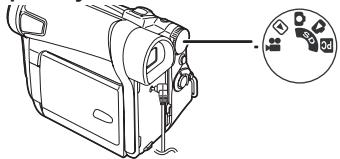 PANASONIC PVGS16 - Set the Camcorder to Tape Recording Mode or Tape Playback Mode. - 1