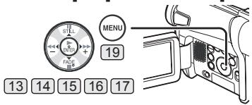 PANASONIC PVGS16 - Set [CAMERA] or [PLAYBACK] >> [USB FUNCTION] >> [WEB CAMERA]. - 1