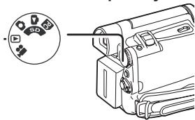 PANASONIC PVGS16 - Set the Mode Dial to Tape Playback Mode. - 1
