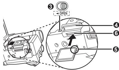 PANASONIC PVGS16 - Inserting a Card - 2