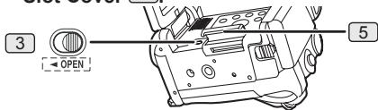 PANASONIC PVGS16 - Inserting a Card - 1