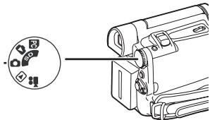 PANASONIC PVGS16 - Set the Mode Dial to Card Recording Mode. - 1