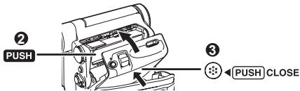 PANASONIC PVGS16 - Inserting a Cassette - 2