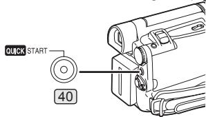 PANASONIC PVGS16 - Press the [QUICK START] Button 40. - 1
