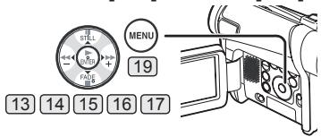 PANASONIC PVGS16 - Set [TAPE RECORDING MENU] >> [RECORDING] >> [WIND CUT] >> [ON]. - 1