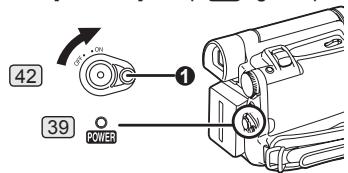 PANASONIC PVGS16 - ■ How to Turn on the Power - 1