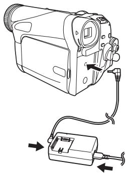 PANASONIC PVGS31 - Using the AC Adaptor - 1
