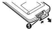 PANASONIC PVGS31 - Inserting the Button-type Battery - 1