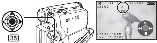 PANASONIC PVGS31 - Playing Back a Tape - 4