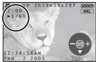 PANASONIC PVGS31 - Move the Joystick Control [▼] 35 until the Shutter Speed Indication appears. - 2