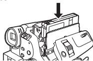PANASONIC PVGS31 - Inserting a Cassette - 2