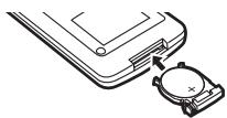 PANASONIC PVGS31 - Inserting the Button-type Battery - 3