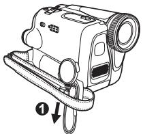 PANASONIC PVGS31 - Re-attaching the Lens Cap - 3