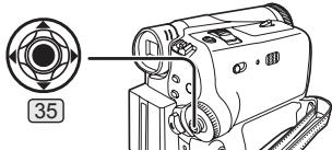 PANASONIC PVGS31 - Move the Joystick Control [] to adjust the focus. - 1