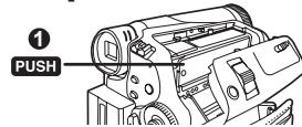 PANASONIC PVGS31 - Inserting a Cassette - 3