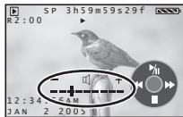 PANASONIC PVGS31 - Adjusting the Sound Volume - 2