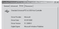 PANASONIC PVGS35 - Click [Driver] tab to check the description on [Driver Provider]. - 1