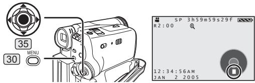 PANASONIC PVGS35 - Finding the End of Recording (Blank Search Function) - 1