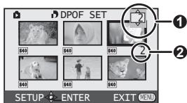 PANASONIC PVGS35 - Writing Printing Data on a Card (DPOF Setting) - 3