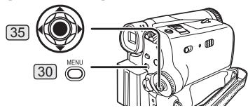PANASONIC PVGS35 - Writing Printing Data on a Card (DPOF Setting) - 1