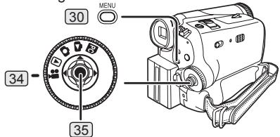 PANASONIC PVGS35 - Setting Date and Time - 1