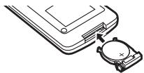 PANASONIC PVGS35 - Inserting the Button-type Battery - 3