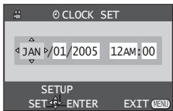 PANASONIC PVGS35 - Setting Date and Time - 2